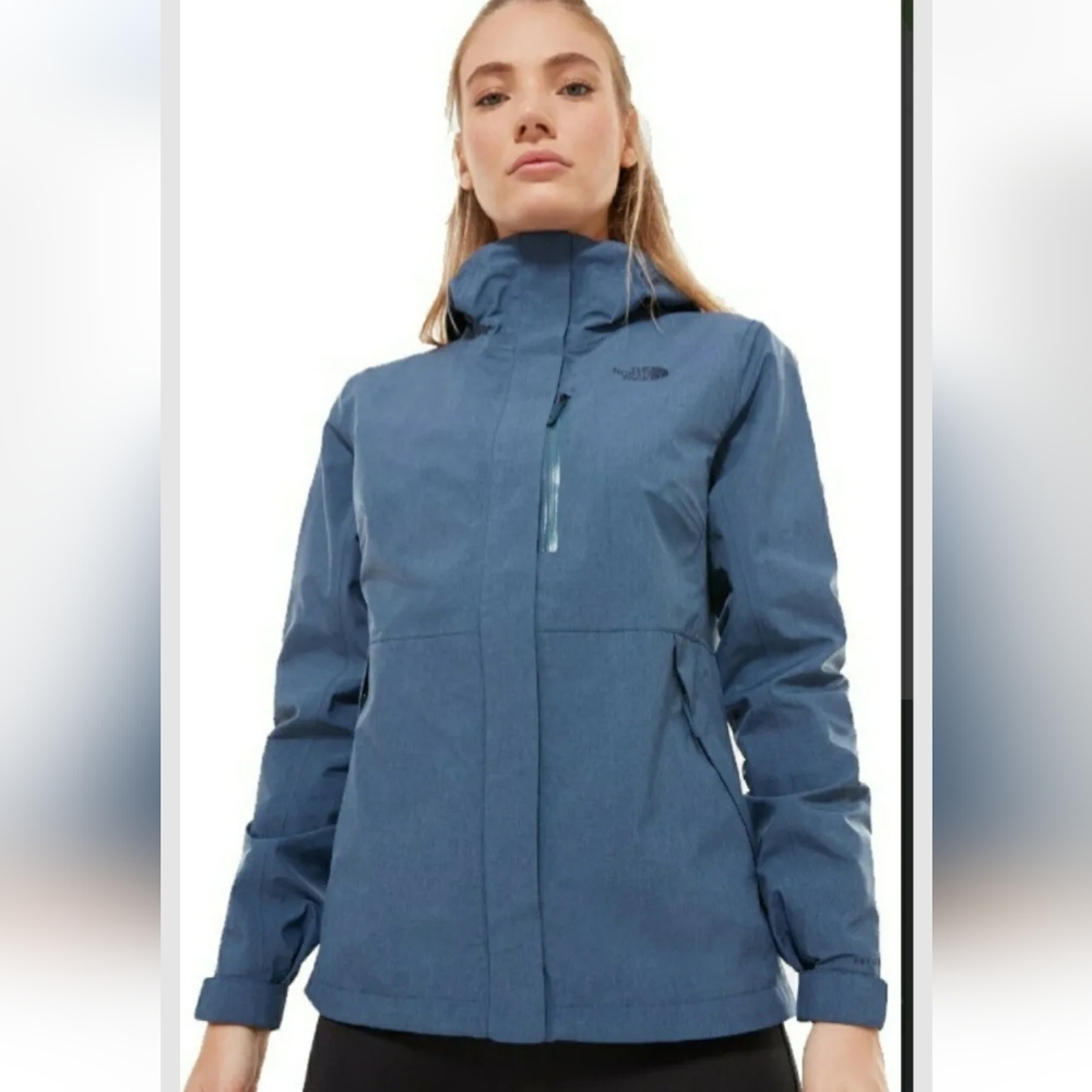 XS  The North Face Womens Blue Dryzzle Futurelight Hoodie Jacket